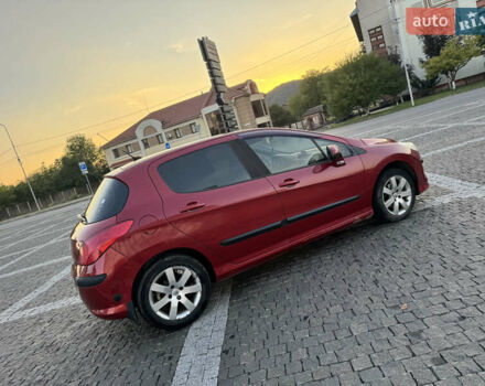 Красный Пежо 308, объемом двигателя 1.6 л и пробегом 201 тыс. км за 4999 $, фото 4 на Automoto.ua