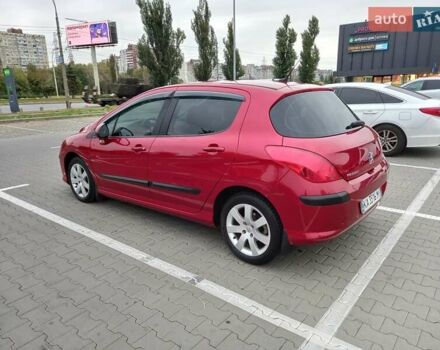 Червоний Пежо 308, об'ємом двигуна 1.6 л та пробігом 150 тис. км за 5500 $, фото 5 на Automoto.ua