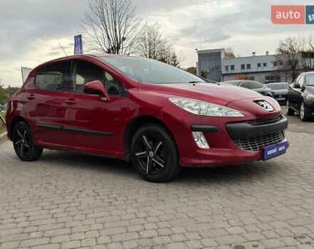 Красный Пежо 308, объемом двигателя 1.6 л и пробегом 192 тыс. км за 6800 $, фото 3 на Automoto.ua