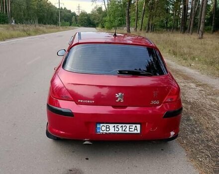 Красный Пежо 308, объемом двигателя 1.6 л и пробегом 234 тыс. км за 3300 $, фото 6 на Automoto.ua