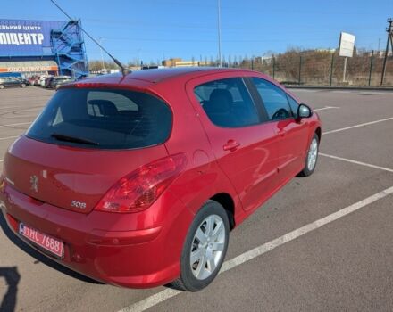 Красный Пежо 308, объемом двигателя 1.6 л и пробегом 230 тыс. км за 5000 $, фото 3 на Automoto.ua