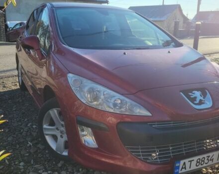 Красный Пежо 308, объемом двигателя 1.6 л и пробегом 200 тыс. км за 4300 $, фото 1 на Automoto.ua