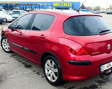 Красный Пежо 308, объемом двигателя 1.6 л и пробегом 156 тыс. км за 6000 $, фото 2 на Automoto.ua