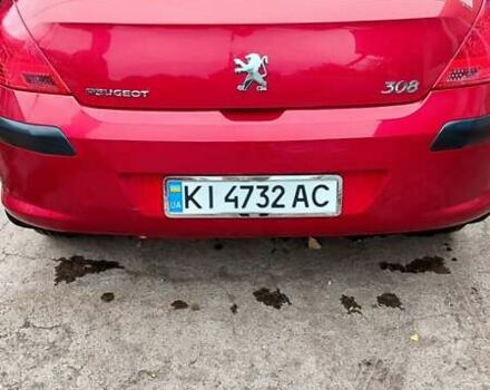 Красный Пежо 308, объемом двигателя 1.56 л и пробегом 140 тыс. км за 5200 $, фото 20 на Automoto.ua