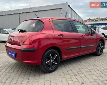 Красный Пежо 308, объемом двигателя 1.6 л и пробегом 192 тыс. км за 6800 $, фото 10 на Automoto.ua