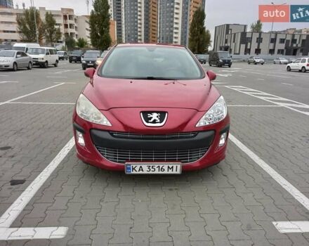 Червоний Пежо 308, об'ємом двигуна 1.6 л та пробігом 150 тис. км за 5500 $, фото 1 на Automoto.ua
