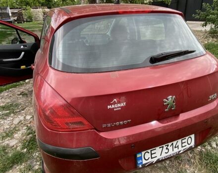 Червоний Пежо 308, об'ємом двигуна 1.6 л та пробігом 119 тис. км за 5800 $, фото 5 на Automoto.ua