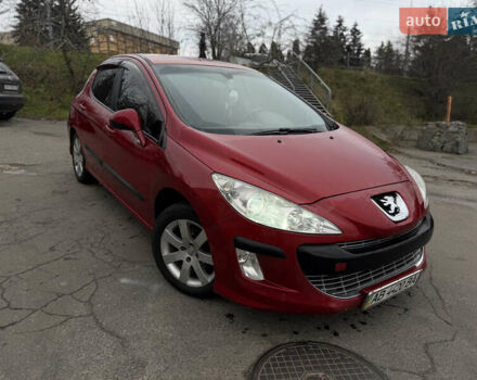 Червоний Пежо 308, об'ємом двигуна 1.6 л та пробігом 197 тис. км за 4000 $, фото 2 на Automoto.ua