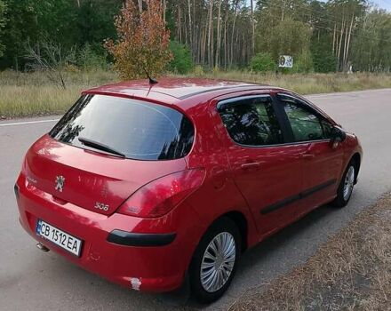 Красный Пежо 308, объемом двигателя 1.6 л и пробегом 234 тыс. км за 3300 $, фото 4 на Automoto.ua