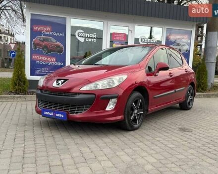 Красный Пежо 308, объемом двигателя 1.6 л и пробегом 192 тыс. км за 6800 $, фото 1 на Automoto.ua
