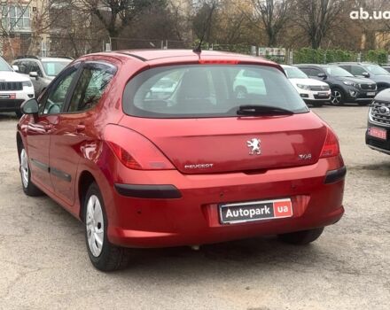 Красный Пежо 308, объемом двигателя 1.6 л и пробегом 204 тыс. км за 5440 $, фото 6 на Automoto.ua