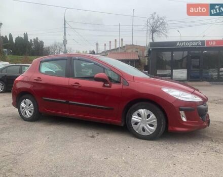 Красный Пежо 308, объемом двигателя 1.6 л и пробегом 204 тыс. км за 5440 $, фото 1 на Automoto.ua