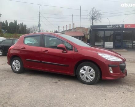 Красный Пежо 308, объемом двигателя 1.6 л и пробегом 204 тыс. км за 5440 $, фото 3 на Automoto.ua