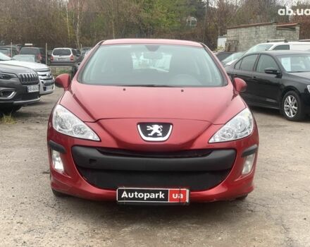Красный Пежо 308, объемом двигателя 1.6 л и пробегом 204 тыс. км за 5440 $, фото 1 на Automoto.ua