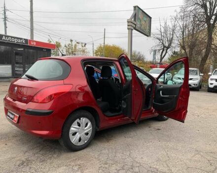 Красный Пежо 308, объемом двигателя 1.6 л и пробегом 204 тыс. км за 5440 $, фото 15 на Automoto.ua