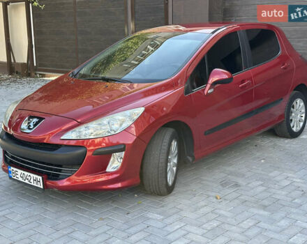 Красный Пежо 308, объемом двигателя 1.6 л и пробегом 248 тыс. км за 6800 $, фото 11 на Automoto.ua
