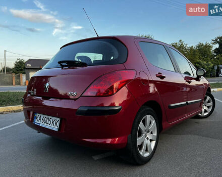 Красный Пежо 308, объемом двигателя 1.6 л и пробегом 159 тыс. км за 5500 $, фото 13 на Automoto.ua