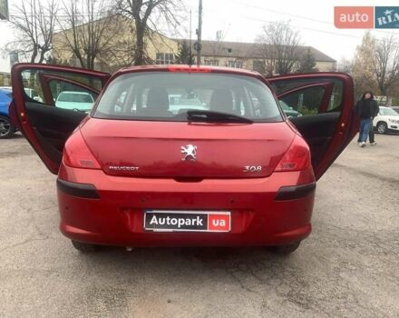 Красный Пежо 308, объемом двигателя 1.6 л и пробегом 204 тыс. км за 5440 $, фото 12 на Automoto.ua