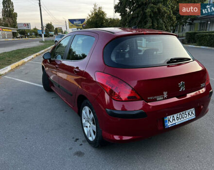 Красный Пежо 308, объемом двигателя 1.6 л и пробегом 159 тыс. км за 5500 $, фото 10 на Automoto.ua