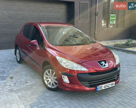 Красный Пежо 308, объемом двигателя 1.6 л и пробегом 248 тыс. км за 6800 $, фото 1 на Automoto.ua