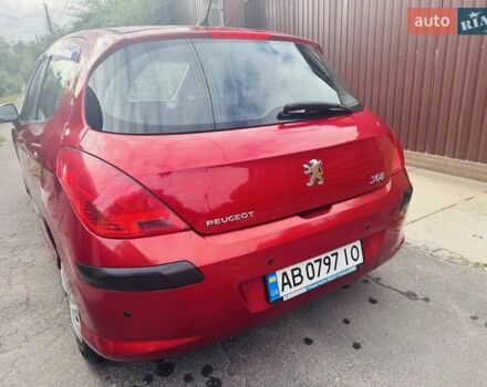 Червоний Пежо 308, об'ємом двигуна 1.6 л та пробігом 143 тис. км за 5799 $, фото 3 на Automoto.ua