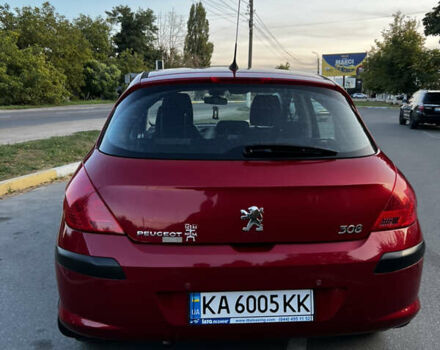 Красный Пежо 308, объемом двигателя 1.6 л и пробегом 159 тыс. км за 5500 $, фото 11 на Automoto.ua