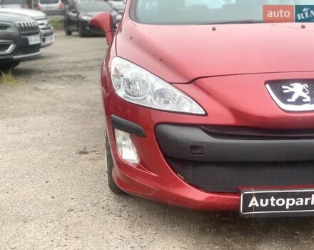 Красный Пежо 308, объемом двигателя 1.6 л и пробегом 204 тыс. км за 5440 $, фото 9 на Automoto.ua