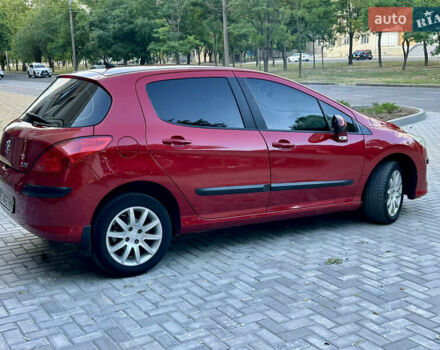 Красный Пежо 308, объемом двигателя 1.6 л и пробегом 248 тыс. км за 6800 $, фото 8 на Automoto.ua