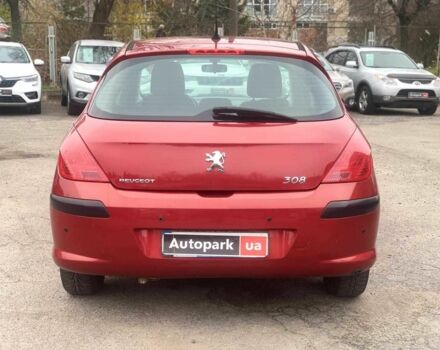 Красный Пежо 308, объемом двигателя 1.6 л и пробегом 204 тыс. км за 5440 $, фото 5 на Automoto.ua