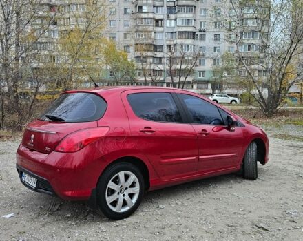 Красный Пежо 308, объемом двигателя 1.6 л и пробегом 97 тыс. км за 6500 $, фото 5 на Automoto.ua