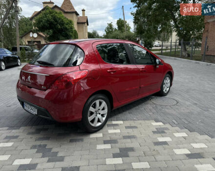 Красный Пежо 308, объемом двигателя 1.6 л и пробегом 93 тыс. км за 7999 $, фото 46 на Automoto.ua