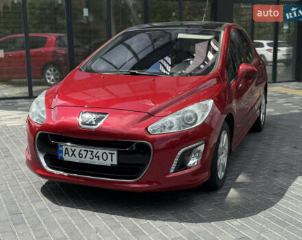 Красный Пежо 308, объемом двигателя 1.6 л и пробегом 93 тыс. км за 7999 $, фото 5 на Automoto.ua
