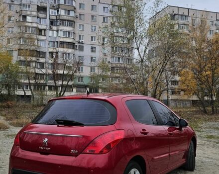 Красный Пежо 308, объемом двигателя 1.6 л и пробегом 97 тыс. км за 6500 $, фото 4 на Automoto.ua