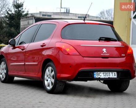 Червоний Пежо 308, об'ємом двигуна 1.6 л та пробігом 190 тис. км за 5999 $, фото 19 на Automoto.ua