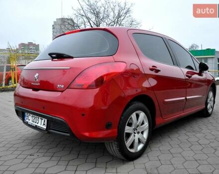 Червоний Пежо 308, об'ємом двигуна 1.6 л та пробігом 190 тис. км за 5999 $, фото 27 на Automoto.ua