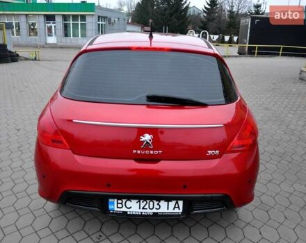 Червоний Пежо 308, об'ємом двигуна 1.6 л та пробігом 190 тис. км за 5999 $, фото 28 на Automoto.ua