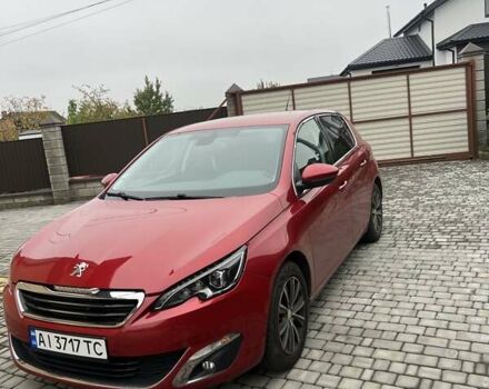 Красный Пежо 308, объемом двигателя 2 л и пробегом 209 тыс. км за 13899 $, фото 1 на Automoto.ua