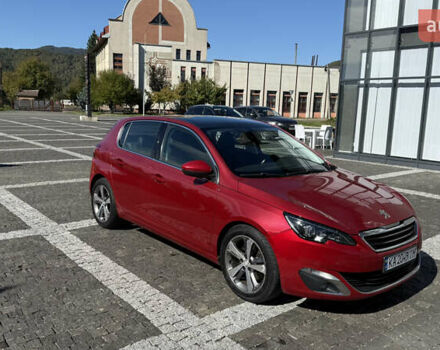 Червоний Пежо 308, об'ємом двигуна 1.6 л та пробігом 130 тис. км за 13500 $, фото 2 на Automoto.ua