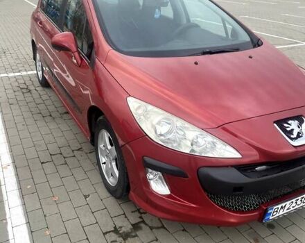 Красный Пежо 308, объемом двигателя 1.4 л и пробегом 279 тыс. км за 3700 $, фото 1 на Automoto.ua