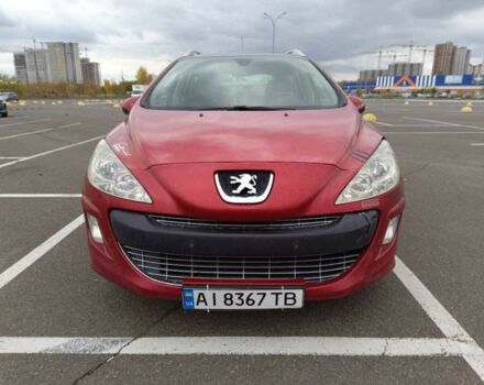 Красный Пежо 308, объемом двигателя 1.6 л и пробегом 380 тыс. км за 4800 $, фото 1 на Automoto.ua