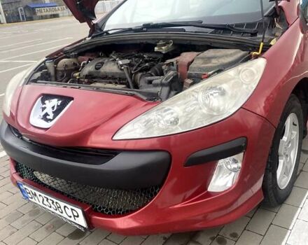 Красный Пежо 308, объемом двигателя 1.4 л и пробегом 279 тыс. км за 3700 $, фото 19 на Automoto.ua