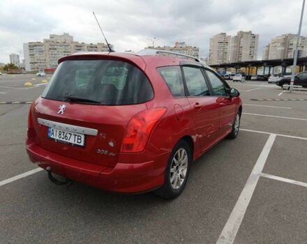 Красный Пежо 308, объемом двигателя 1.6 л и пробегом 380 тыс. км за 4800 $, фото 7 на Automoto.ua
