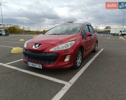 Красный Пежо 308, объемом двигателя 1.6 л и пробегом 280 тыс. км за 4800 $, фото 3 на Automoto.ua