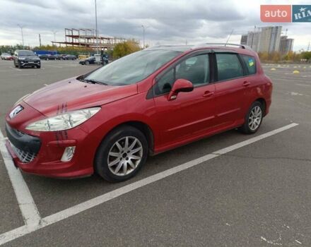 Красный Пежо 308, объемом двигателя 1.6 л и пробегом 280 тыс. км за 4800 $, фото 4 на Automoto.ua