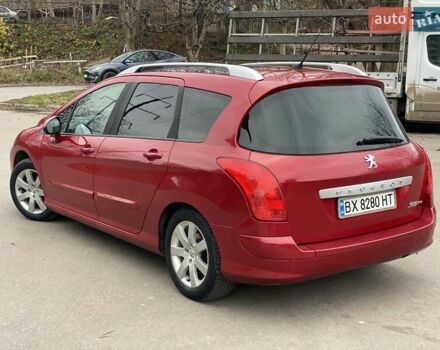 Красный Пежо 308, объемом двигателя 1.6 л и пробегом 170 тыс. км за 4888 $, фото 8 на Automoto.ua