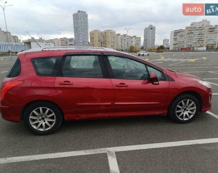 Красный Пежо 308, объемом двигателя 1.6 л и пробегом 280 тыс. км за 4800 $, фото 9 на Automoto.ua