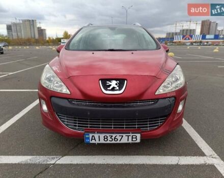 Красный Пежо 308, объемом двигателя 1.6 л и пробегом 280 тыс. км за 4800 $, фото 1 на Automoto.ua