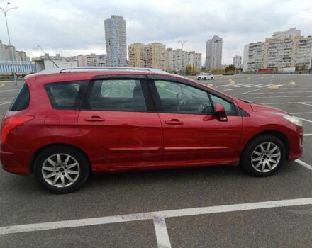 Красный Пежо 308, объемом двигателя 1.6 л и пробегом 380 тыс. км за 4800 $, фото 8 на Automoto.ua
