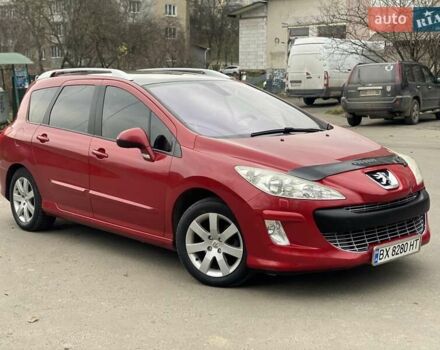 Красный Пежо 308, объемом двигателя 1.6 л и пробегом 170 тыс. км за 4888 $, фото 4 на Automoto.ua