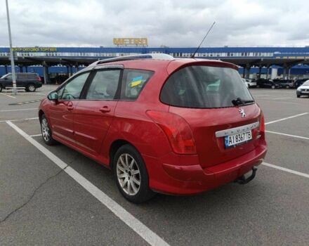 Красный Пежо 308, объемом двигателя 1.6 л и пробегом 380 тыс. км за 4800 $, фото 5 на Automoto.ua